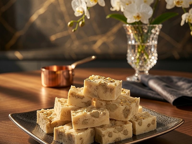 Milk Cake Akhrot