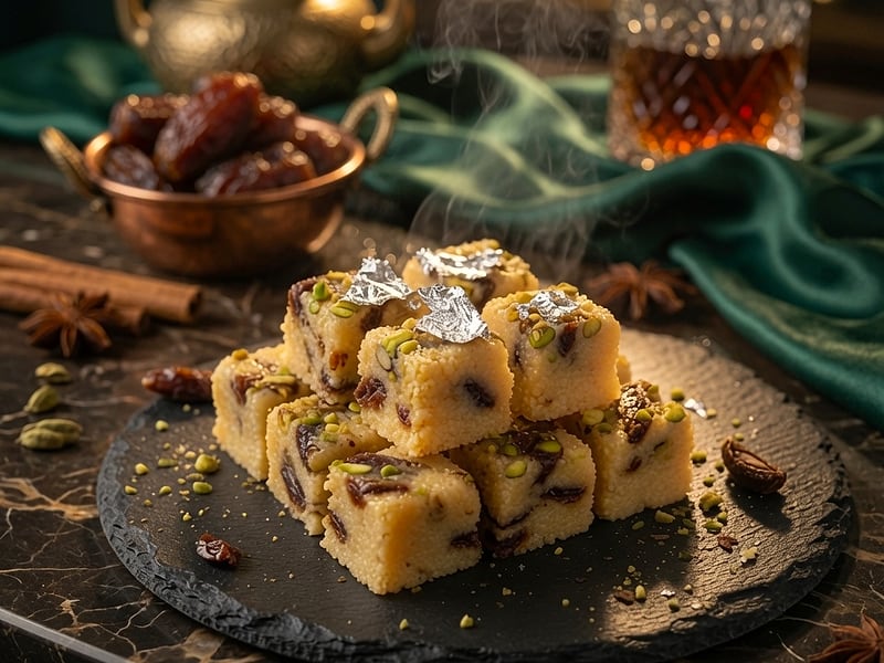 Milk Cake Khajoor